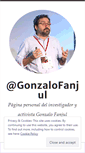 Mobile Screenshot of gonzalofanjul.com